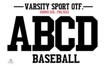 Styling Varsity Sport Fonts for Brand Identity