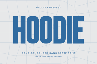 Hoodie Font Inspiration for Bold Graphic Design