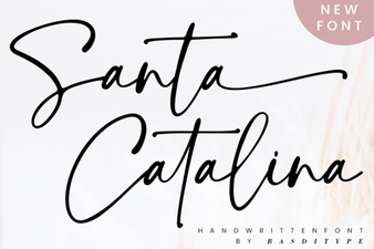 Santa Catalina Font Design Guide & Examples